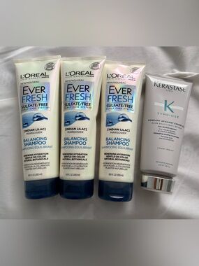 L’ORÉAL shampoo with KÉRASTASE conditioner